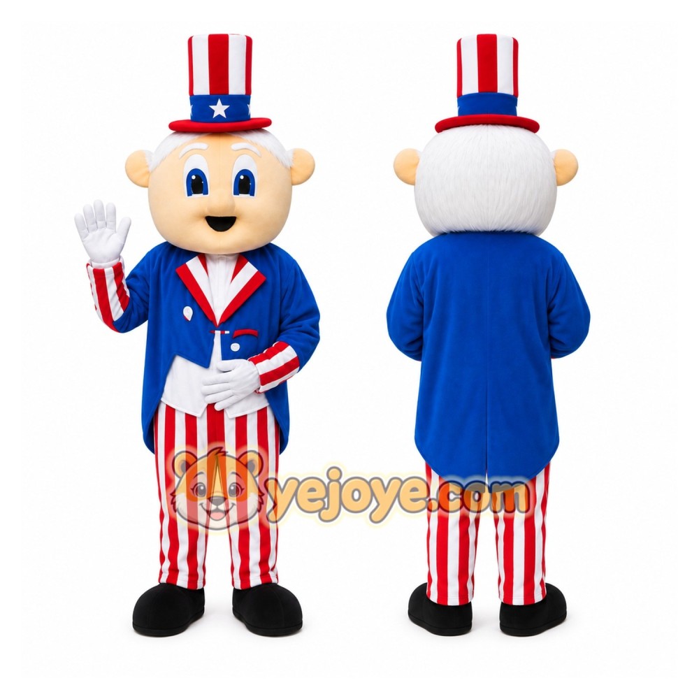 Costumes Old Man Mascot Costume