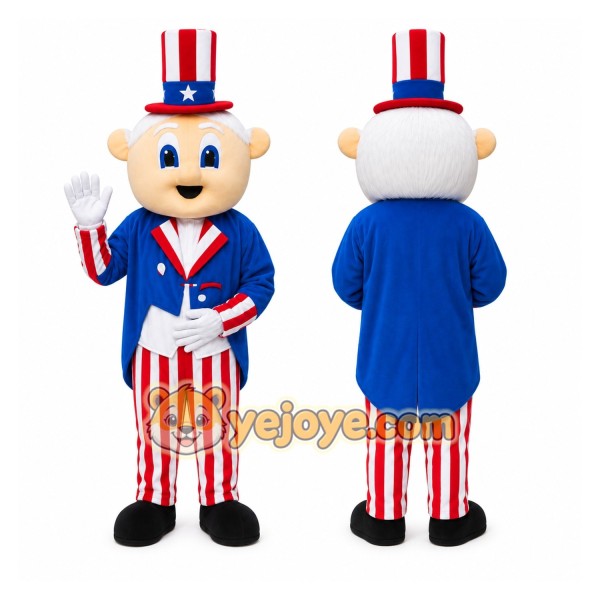 Costumes Old Man Mascot Costume