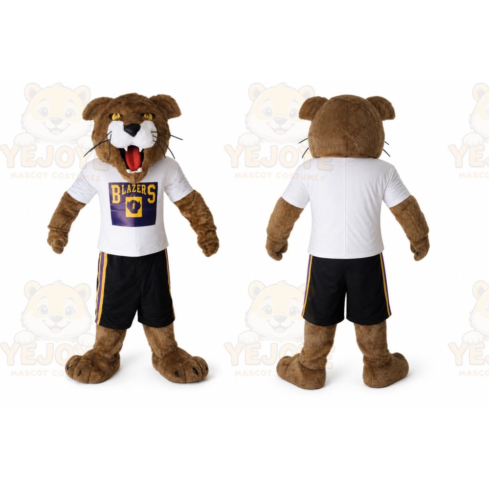 Cougar Mascot Wildcat Wild Cat Costume