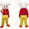 Cow Boy Mascot Costume