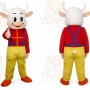 Cow Boy Mascot Costume