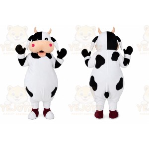Cow Mascot Costume for Adults