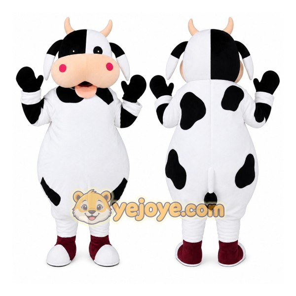 Cow Mascot Costume for Adults