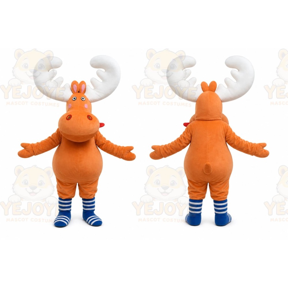 Cow Reindeer Mascot Costume