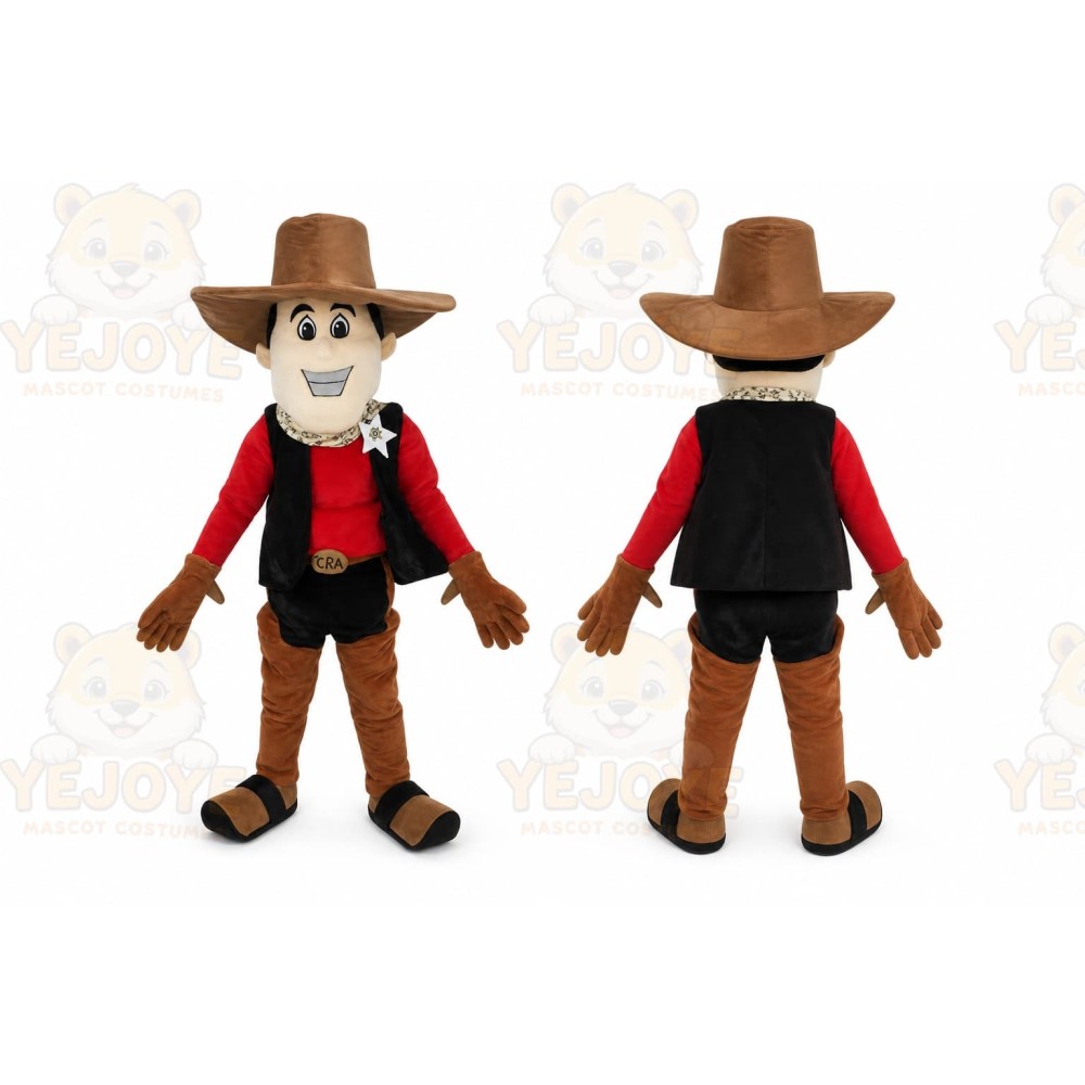 Cowboy Mascot Costume Cow Boy Costume