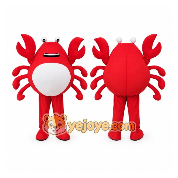 Crab Mascot Costume for Adult