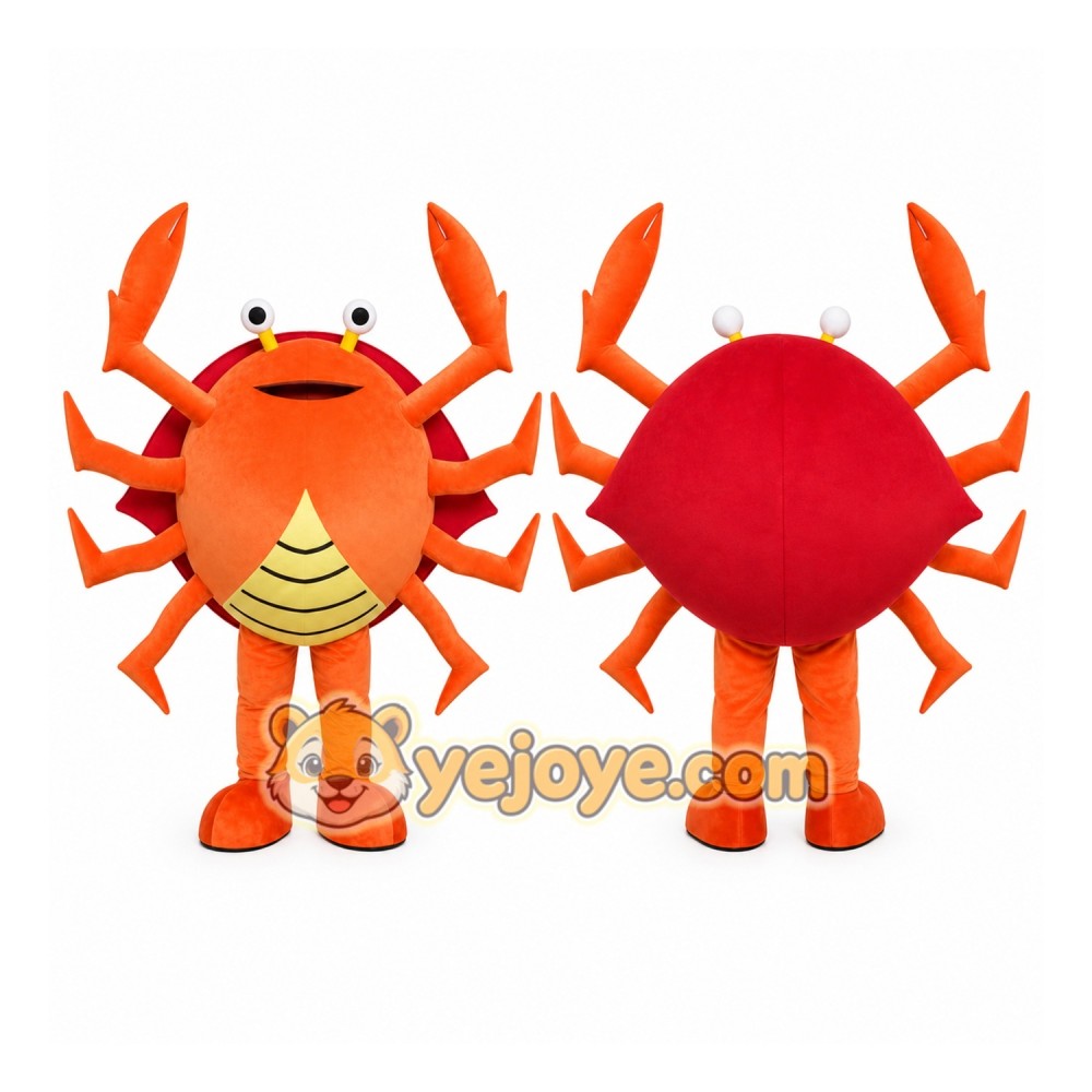 Crab Mascot Costume Crab Mascot Costume