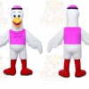 Crane Bird Mascot Costume