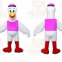 Crane Bird Mascot Costume
