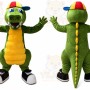 Crocodile Cartoon Mascot Costume