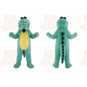 Crocodile Mascot Cartoon Character Costume