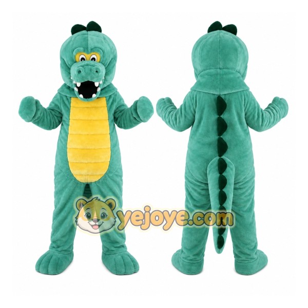 Crocodile Mascot Cartoon Character Costume