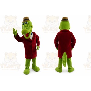 Crocodile Mascot Costume Cartoon Character