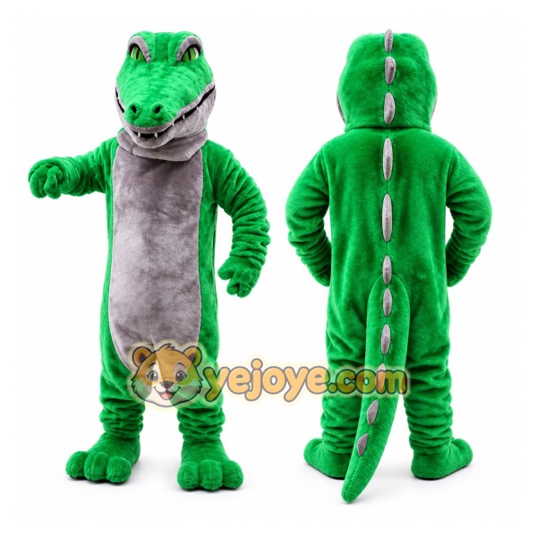 Crocodile The Aligator Gator Mascot Costume