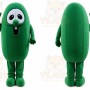 Cucumber Mascot Costume Vegetable
