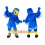 Custom Made Blue Falcon Mascot Costume