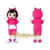 Cute Girl Mascot Costume Cute Girl Mascot Costume