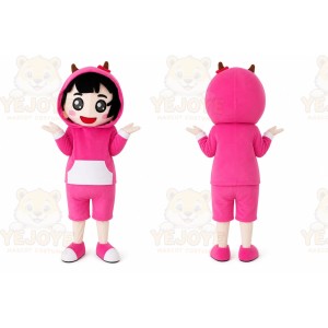 Cute Girl Mascot Costume
