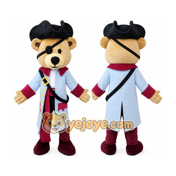Cyclopia Bear Mascot Costume Adult Cartoon Animal Costume
