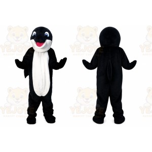 Dark Blue Dolphin Mascot Costume