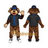 Dark Brown Dog Puppy Mascot Costume Dark Brown Dog Puppy Mascot Costume