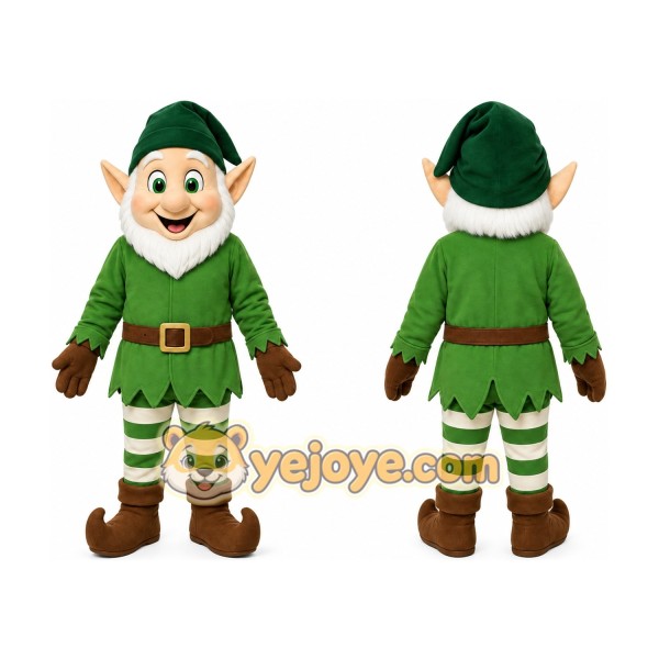 Christmas Elf Mascot Costume