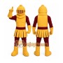 Dark Golden Knight Warrior Mascot Costume Spartan