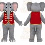 Dark Green Dwarf Elf Mascot Costume