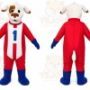 Dash Dog Mascot Costume
