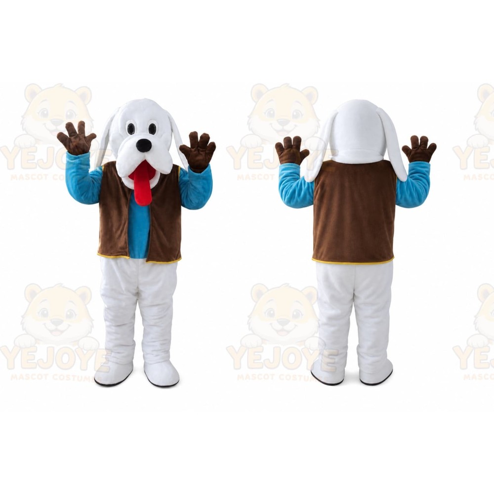 Deluxe Dog Mascot Costume