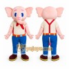 Deluxe Pink Elephant Mascot Costume Deluxe Pink Elephant Mascot Costume