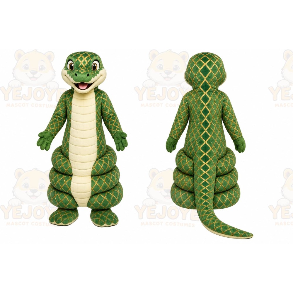 Diamondback Snake Mascot Costume