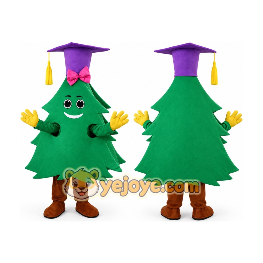 Doctor Tree Mascot Costume Doctor Tree Mascot Costume