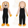 Dog Black Boy Adult Cartoon Mascot Costume