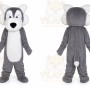 Dog Fox Wolf Animal Mascot Costumes