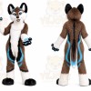 Dog Fox Wolf Girl Fursuit Costumes Animal Mascot for Adults