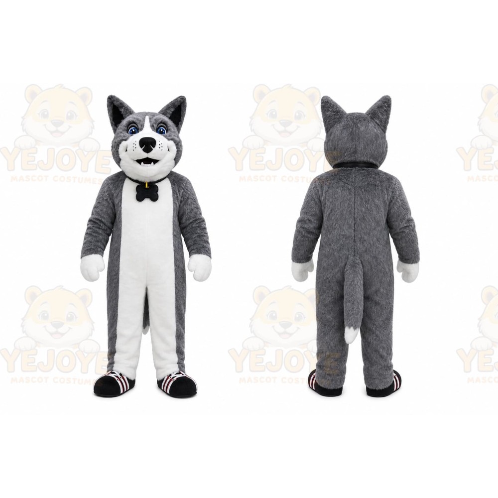 Dog Husky Mascot Costume