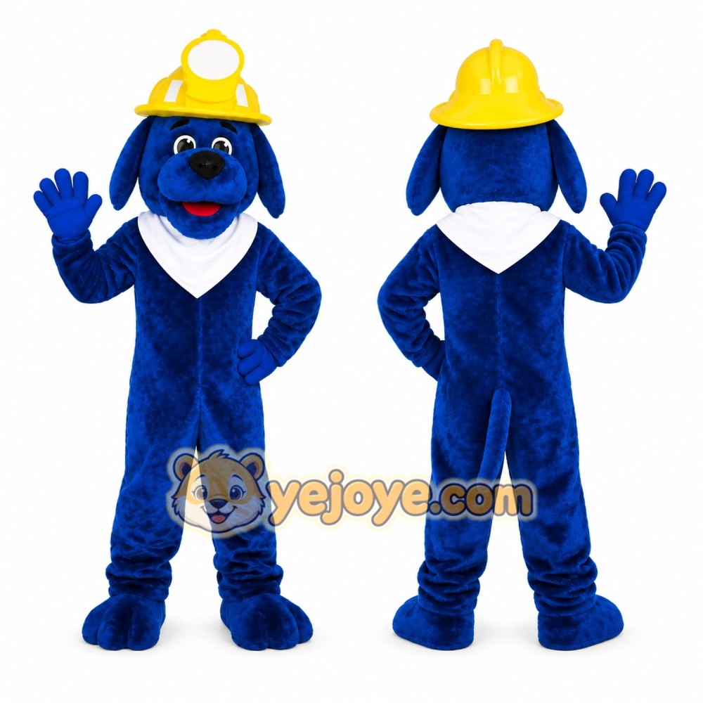 Dogs Puppies Fireman Dog Mascot Costumes