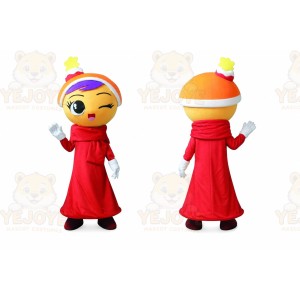 Doll Girl Mascot Costume