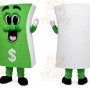Dollar Bills Money Mascot Costume Us Dollars