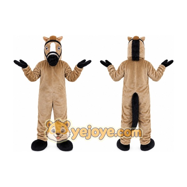 Brown Horse Mascot Costume
