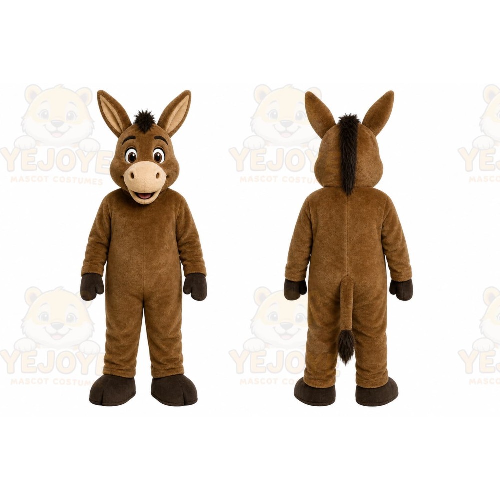 Donkey Mascot Costume for Adults