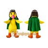 Duck Pilot Mascot Costume Duck Pilot Mascot Costume