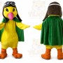 Duck Pilot Mascot Costume
