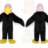 Eagle Mascot Costume Pink Bald Eagle