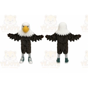Eagle Mascot Costume Plush Falcon _ Hawk