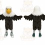 Eagle Mascot Costume Plush Falcon _ Hawk