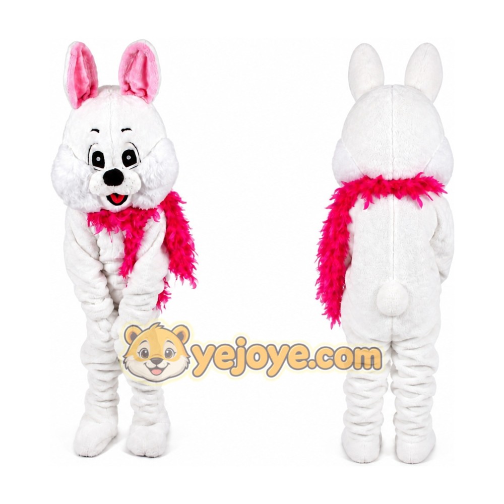 Easter Rabbit Mascot Costume Bunny Carnival Easter Rabbit Mascot Costume Bunny Carnival
