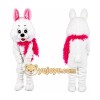 Easter Rabbit Mascot Costume Bunny Carnival Easter Rabbit Mascot Costume Bunny Carnival