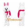 Easter Rabbit Mascot Costume Bunny Carnival
